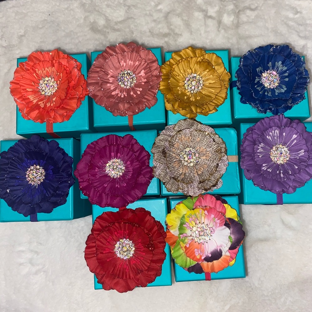 Tieks boxes and flowers